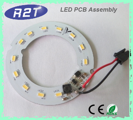 Fabricante electrónico impermeable de la asamblea del PWB del PWB de la aduana SMD 2835 LED de Shenzhen en China