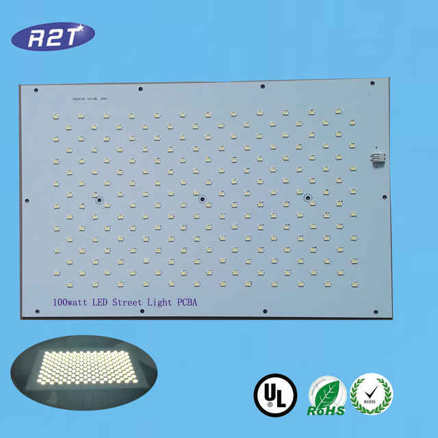 Asamblea basada aluminio de PCBA de la luz de calle del poder más elevado LED SMD5630 100w