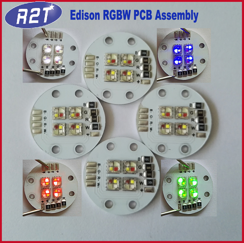 Fabricante de ensamblaje de PCB LED RGB personalizado de 12V 24V de China