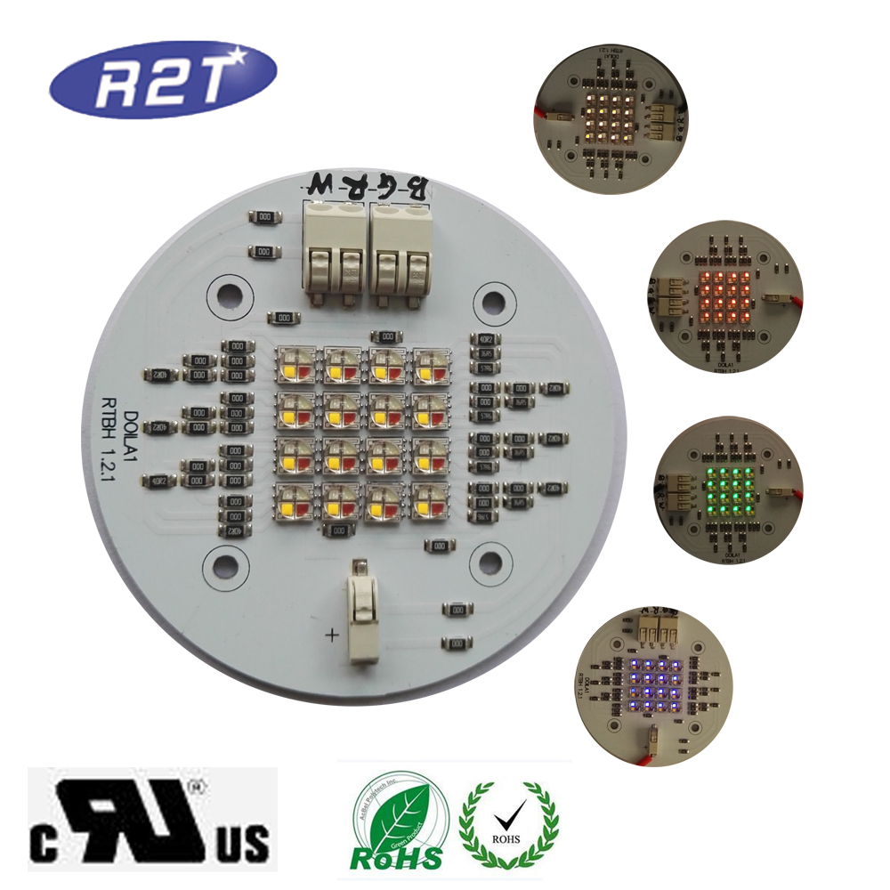 Fabricante de ensamblaje de PCB LED RGB personalizado de 12V 24V de China