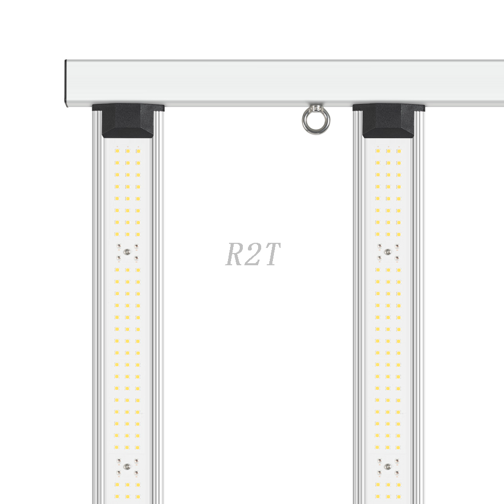 R2TGrow 2023 NEO Luz de cultivo LED Samsung impermeable de un solo canal, 6 barras, espectro completo plegable, 650 W, para jardín interior