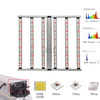 R2TGrow 2023 Control de luz profesional 6 barras Barras de luz de cultivo LED de doble canal 720 W para cultivo de plantas medicinales