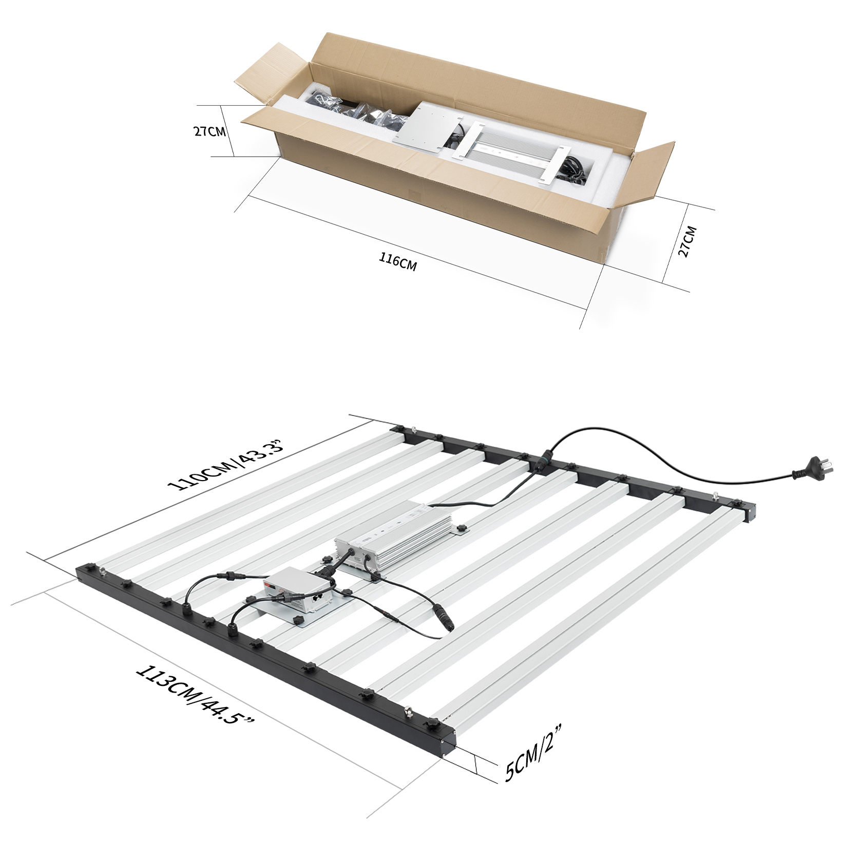 Barra solar Flex-680W1S4