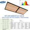 Kit LED de placa cuántica QB300 VE de espectro completo, 240W, con luz LED de cultivo Samsung LM281B Plus 660nm 730nm, novedad de 2020