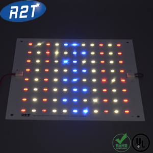 Tablero PCBA ligero de cultivo LED de 40W ensamblado con Samsung LM561C S6 660nm 460nm 