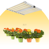 2022 La mejor barra solar plegable GP-650W Luces LED de cultivo de espectro completo Luces LED para plantas con 301B/H y Oslan VS Gavita-1700E