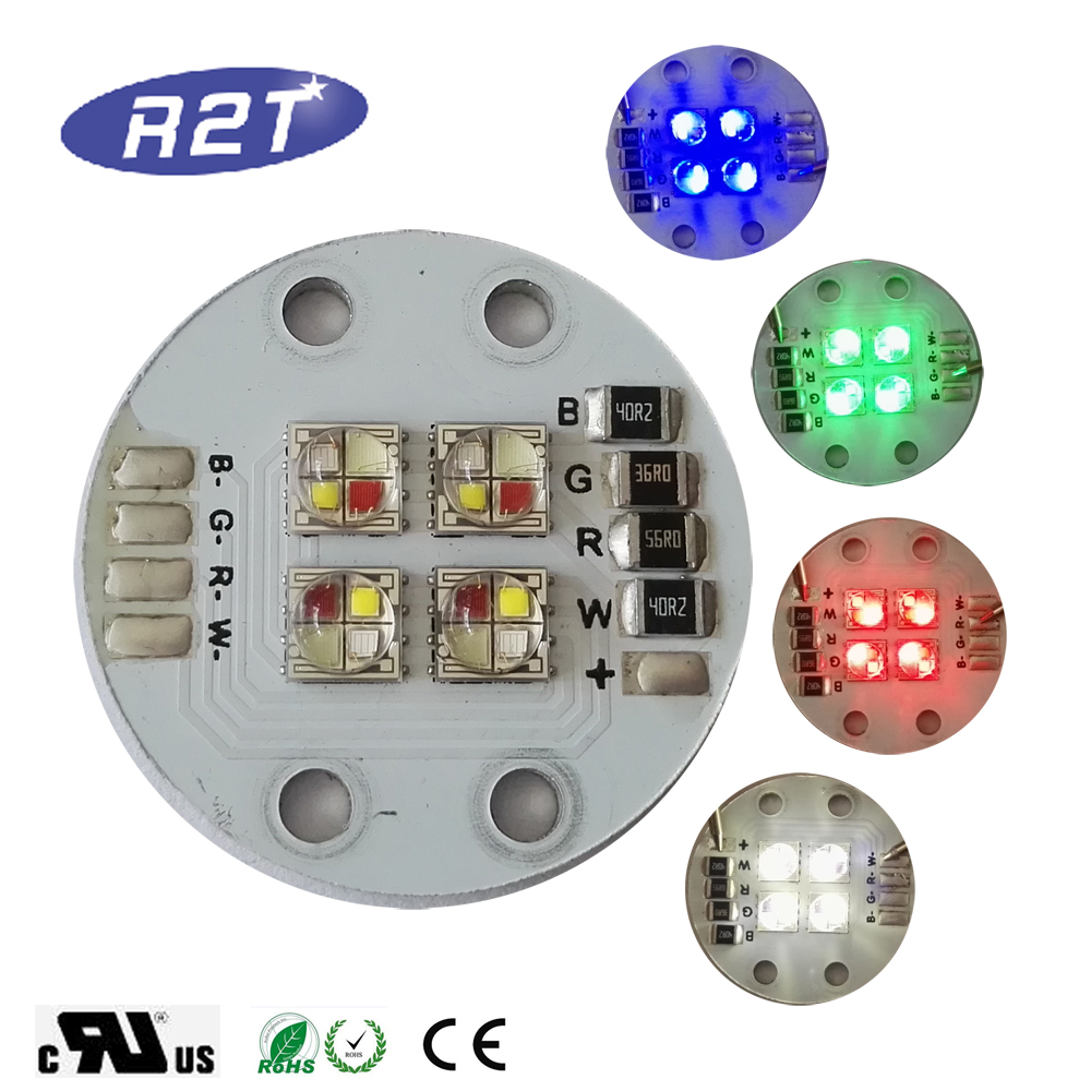 Asamblea a todo color del tablero del PWB de la luz del CREE XML RGBW SMD5050 LED 1