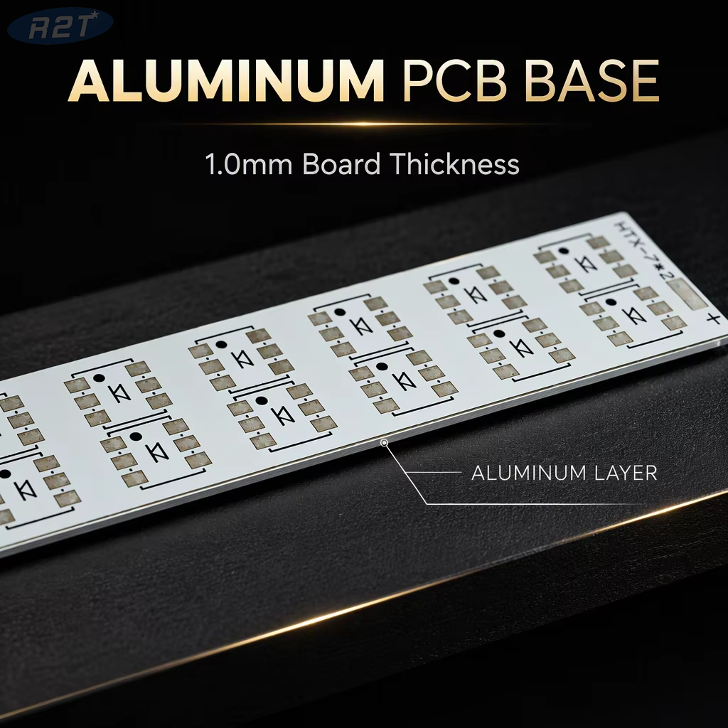 Módulo PCB de aluminio LED 5730 de 1,0 mm - Tablero desnudo personalizado 10S6P