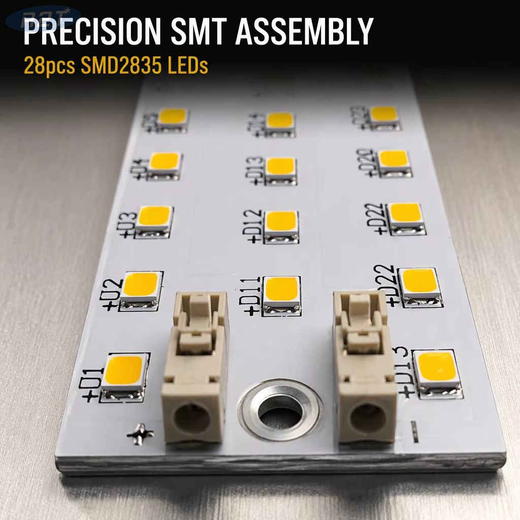 Módulo LED de aluminio SMD2835 de alto voltaje (75-90 V) Soluciones LED PCBA personalizadas - R2T Industria