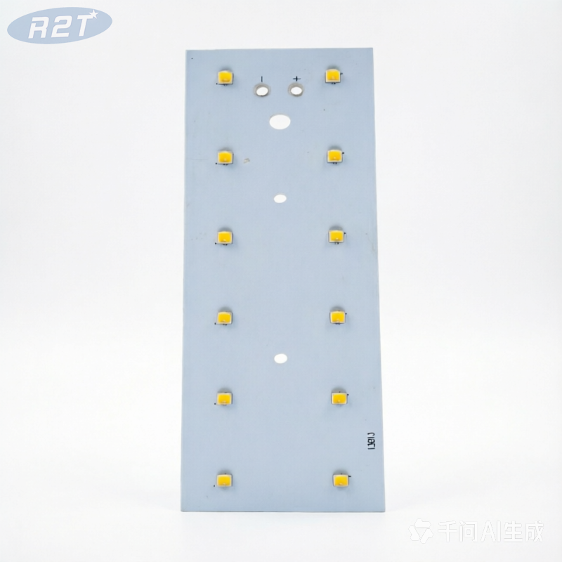 Módulo de alumbrado público LED de alta eficiencia (12x Cree XP-L) | Servicios de fabricación de LED MCPCB y PCBA personalizados