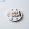 Módulo LED RGBW redondo compacto de 12 V CC: PCB de aluminio de 30 mm con LED Cree XML2 5050 RGBW y resistencias integradas