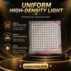 tablero de aluminio del módulo 3000K CRI80 del PWB del crecimiento LED de la planta interior de 290×290m m Samsung 5630