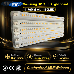 Barra de luz LED de cultivo Samsung LM561C S6 de 70 W (1170 x 20 mm) - Módulo PCB de aluminio de 3000 K de alta eficiencia para horticultura