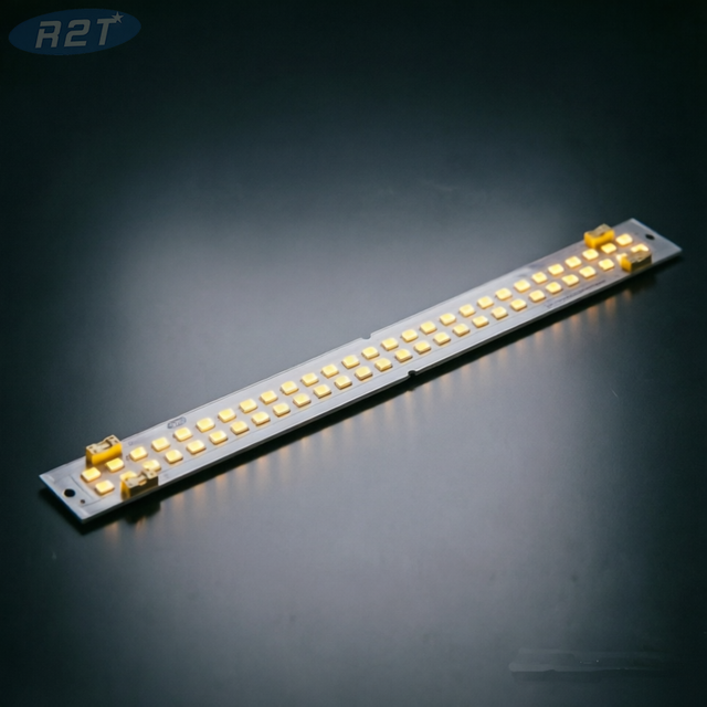 Módulo LED PCBA personalizado de 20 W: tablero de aluminio de 300 × 20 × 2 mm con 60 LED Samsung 561C (26-36 V, 2,0 W/mk)