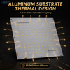 tablero de aluminio del módulo 3000K CRI80 del PWB del crecimiento LED de la planta interior de 290×290m m Samsung 5630