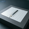 Módulo LED PCB de aluminio personalizado de 180x180 mm y 1,0 mm de espesor | Tablero de luz blanca de corriente constante 2835 SMD 20S5P para iluminación industrial