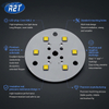 Módulo LED Cree XHP35 de 6x de alta potencia: PCB de aluminio de 48 mm, matriz 3S2P, blanco frío de 6500 K, conductividad térmica de 2,0 W/mk