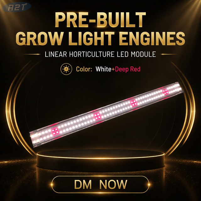 Módulo de luz de cultivo LED de espectro completo de 60 W con Samsung LM301H + Osram 660 nm