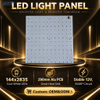 Módulo PCBA blanco frío de 144 LED 2835, tablero de luz LED de 290x290 mm 12 V para publicidad e iluminación
