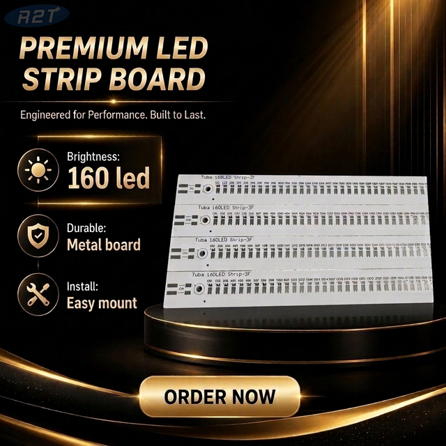 Módulo LED lineal personalizado de 70 W PCBA: placa de aluminio de 900 × 20 × 2 mm con 160 conectores Samsung 561C y Wago 2060 (48 V CC, 1460 mA)