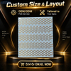 Módulo PCB de aluminio LED 5730 de 1,0 mm - Tablero desnudo personalizado 10S6P