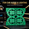 Fabricación personalizada de PCB de doble cara FR4 para automoción R2T